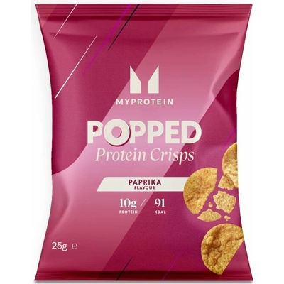 MyProtein Pufované Proteinové Chipsy Paprikové 25 g