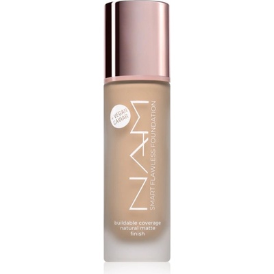 NAM Smart Flawless дълготраен матиращ фон дьо тен цвят 7 Warm Beige 30ml