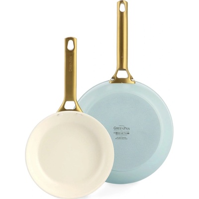 Sada 2 pánví 20 a 26 cm GreenPan Padova Reserve keramická nepřilnavá, světle modrá – prémiová sada z oficiální distribuce, keramická nepřilnavá vrstva bez PFAS CC008484-001