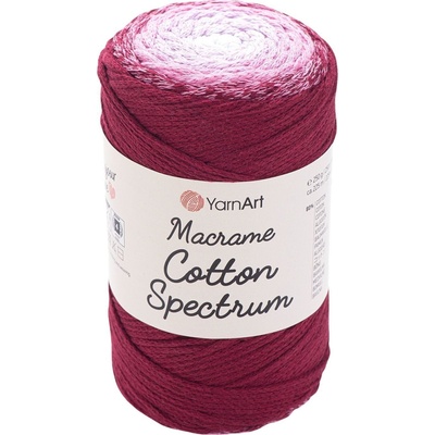 YARNART Macrame Cotton Spectrum 225 m 1314 Violet Pink юта (Macrame Cotton Spectrum 1314)