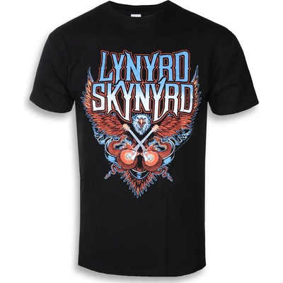 Plastic head тениска метална мъжки Lynyrd Skynyrd - Кръстосана китари - PLASTIC HEAD - RTLS0126