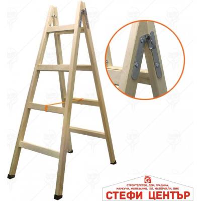 VALBG ДЪРВЕНА СТЪЛБА 3-9 СТЪПАЛА (41393)
