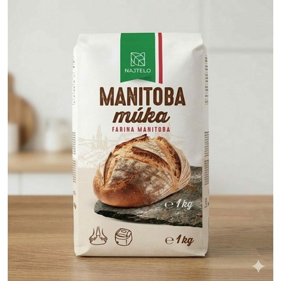 Najtelo Manitoba hladká pšeničná múka 1 kg