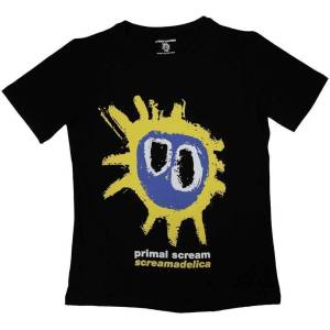 Primal Scream Screamadelica Black L Дамски Риза (PSCTS01LB03)
