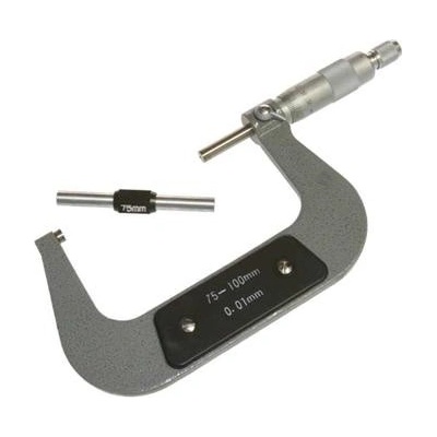 KMITEX 7008 Mikrometr třmenový ČSN 25 1420 75-100mm