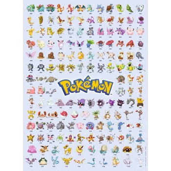 Ravensburger - Puzzle Pokémon - The First 151! - 500 piese