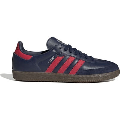 Adidas Мъжки обувки Adidas Samba Club Shoes Mens - Indigo/Ruby/Gum