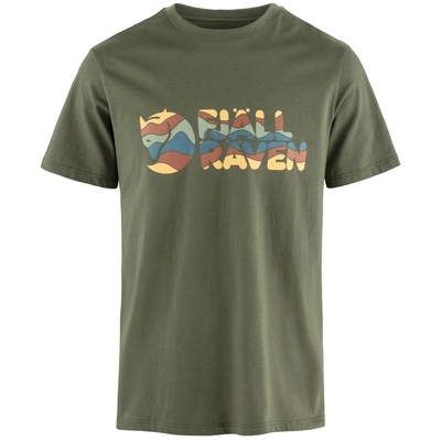 Fjall Raven Multicolor Logo T-shirt M Размер: L / Цвят: зелен