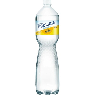 Poděbradka Prolinie citron jemně perlivá voda 6 x 1,5 l