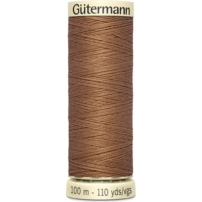 842 Univerzální šicí nit Gütermann 100% PES, hnědá