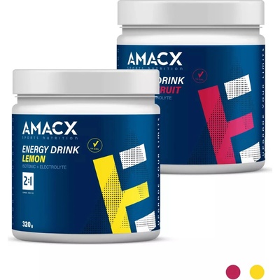 Amacx Energy Drink izotonický nápoj Citron 0,32 kg