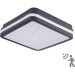Brilagi - LED външно осветително тяло със сензор BENE LED/18W/230V 22x22 cm IP54 (BG0924)