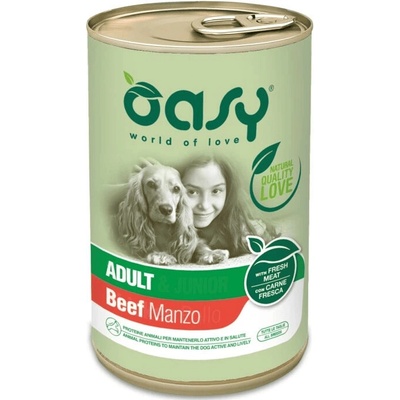 Oasy Pate Adult Beef All Breeds 400 g