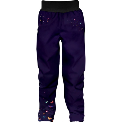 Softshellové kalhoty dětské DUHOVÁ KOČKA