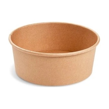Papierová miska kraft priemer 150 mm objem 750 ml 100032087