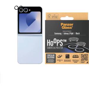 Panzer Стъклен протектор за камера PanzerGlass Hoops за Samsung Z Flip 6, Черен
