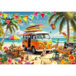 Bluebird Puzzle - Puzzle Camping Van at the Beach - 1 000 piese