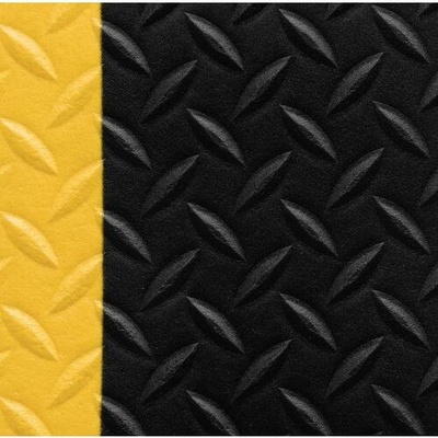 Sof-Tred Diamond s diamantovým povrchem černá/žlutá metráž 91 cm