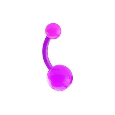 Šperky4U piercing do pupíku BioFlex BA0007-A