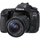 Цифрови фотоапарати Canon EOS 80D +18-55mm IS STM (1263C011AA)