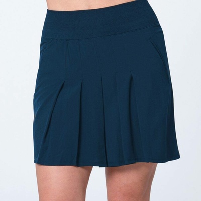 Lucky In Love Lucky In Love Tempo Pleat Skort tmavomodrá
