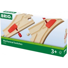 Brio Výhybky so zarážkou 1 pár