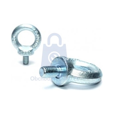 Šroub závěsný s okem, DIN 580, C 15, pozinkovaný M22, balení 5 ks
