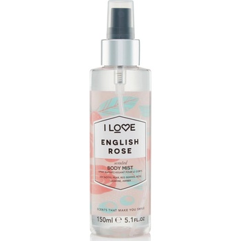 I love tělový sprej English rose 150 ml