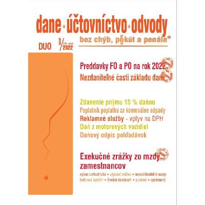 DUO č. 3 / 2022 - Preddavky FO a PO pre rok 2022, Testovanie zamestnancov