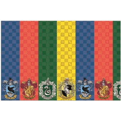 Procos Papierový obrus Harry Potter Hogwarts Houses 120x180cm