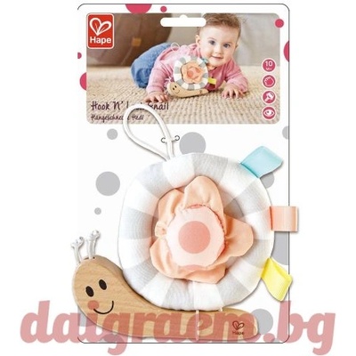 Hape Забавна бебешка играчка Охлюв hape e8519 (h8519)