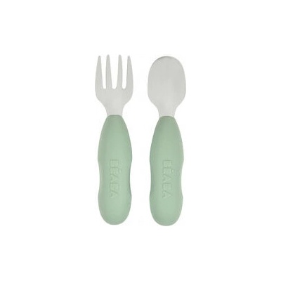 Beaba Prvý trénovací príbor 2 dielny Sage Green 913580BB