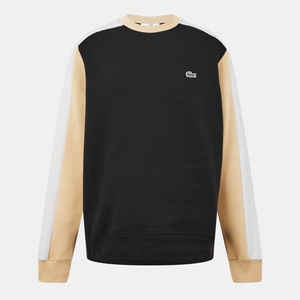 Lacoste Блуза Lacoste Colour Block Sweatshirt - Black/Flour