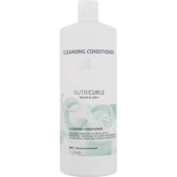 Wella NutriCurls Cleansing Conditioner 1000 ml почистващ балсам за вълнообразна и къдрава коса за жени