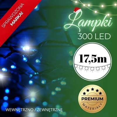 Springos CL4083 VÁNOČNÍ OSVĚTLENÍ FLASH 300 LED
