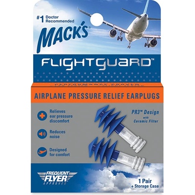 Mack's Flightguard Štuple do uší do lietadla