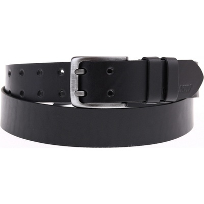 Black Hand pánský kožený opasek 005-98 HEAVY nevalchovaný černý se dvěma trny – Zbozi.Blesk.cz