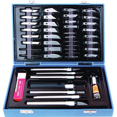 ADLER AD-7650 Modelářské skalpely - nože, 42 ks – Zbozi.Blesk.cz