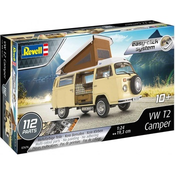 Revell EasyClick ModelSet auto 67676 VW T2 Camper 1:24