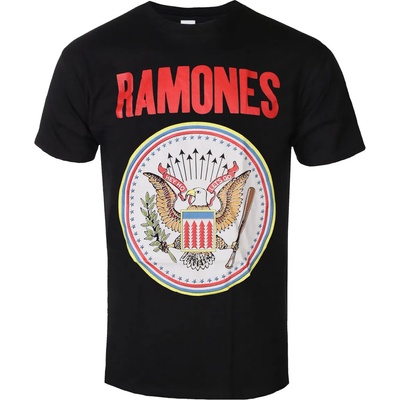 ROCK OFF Мъжка тениска Ramones - Full Colour Seal - ROCK OFF - RATS52MB