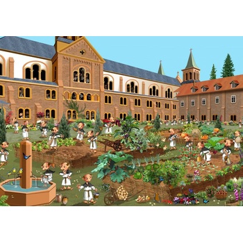 Grafika - Puzzle Ruyer: Monastery - 1 000 piese