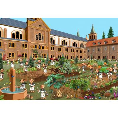 Grafika - Puzzle Ruyer: Monastery - 1 000 piese