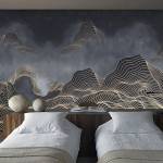 Art Gift Decor Фототапет Златни вълни