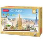 CubicFun Puzzle 3D City Line Barcelona 20256 DANTE
