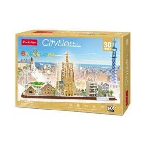 CubicFun Puzzle 3D City Line Barcelona 20256 DANTE