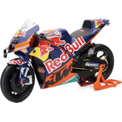 New Ray Toys Метален мотоциклет Newray - Red Bull KTM MotoGP Bike, Jack Miller, 1: 12 (58393)