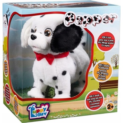 PuppyLuv Interaktivní štěňátko Dalmatin Pepper pro děti 2+, DKO0865