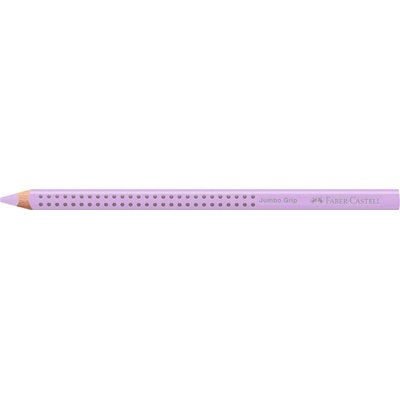 Faber-Castell Grip Jumbo триъгълен пастелен светлолилав цветен молив FC114838 (FC114838)