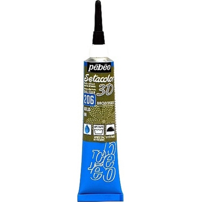 Pébéo Setacolor 3D Brod´perle 20 ml 206 gold