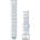 Garmin Бързоосвобождаваща се каишка - Whitestone/Tidal Blue с Silver (18 мм) 010-11251-A4 (010-11251-A4)